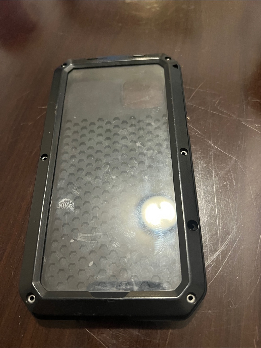 Sleek Black Protective Phone Case With Sliding Cover